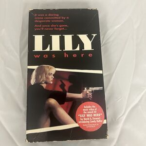 Lily Was Here (1989) VHS Tape – Dutch Crime Drama Cult Film Candy Duffer Rare